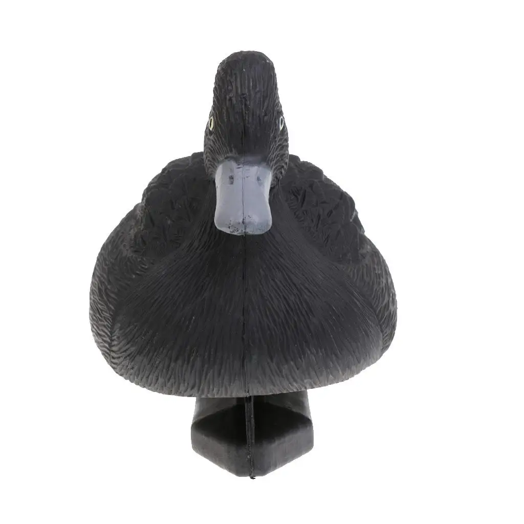 Realistic Duck Decoy 3D Molded PE Floating Hunting Accessory for Garden Pond Decoration