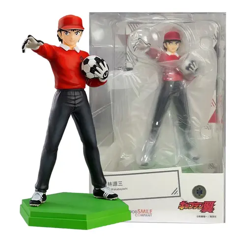 Aciton Figure Collection Captain Tsubasa Wakabayashi Genzou Figure 19CM AnimeStand Poem Model Toys Dolls Desktop Ornament PVC