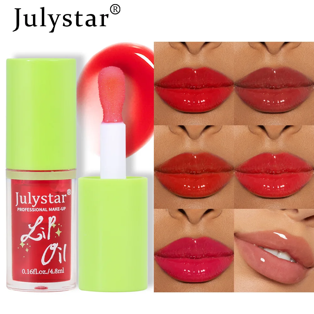 Julystar 6 Kleur Zachte Buis Lip Glazuur Lipgloss Hydraterende Lippenbalsem Transparante Kleur Lip Verhelderende Vrouwen Cosmetica