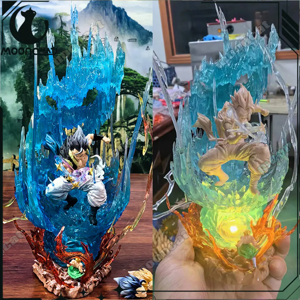 

Dragon Ball Ls Gogeta Figurine Super Saiyan Vegeta 28cm Anime Figure Pvc Gk Statue Model Doll Collection Decora Birthday Gifts