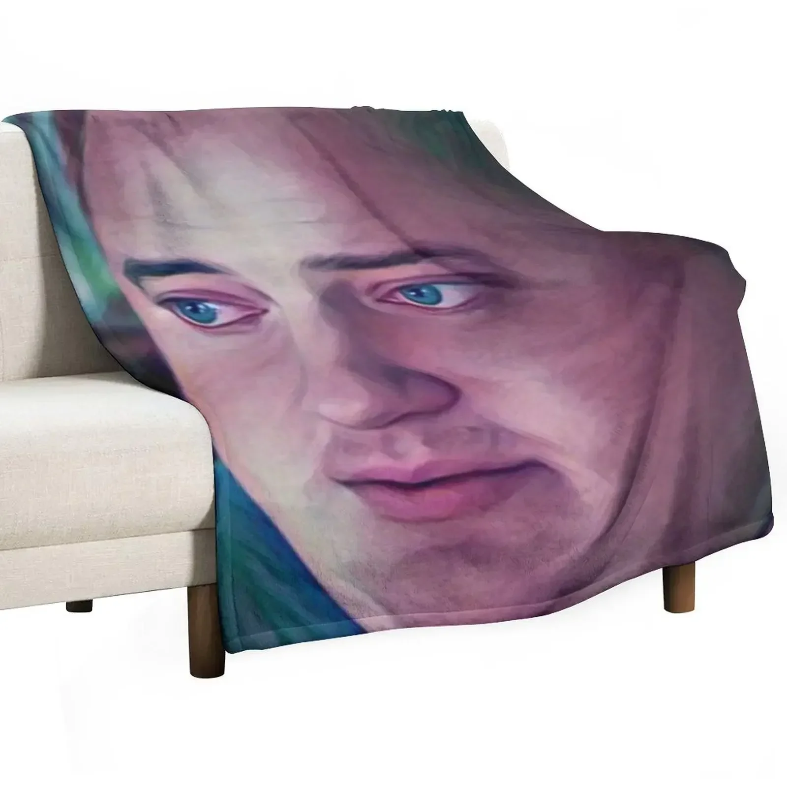 The whale movie 2022 - Brendan Fraser Throw Blanket Fashion Sofas Cute Blankets