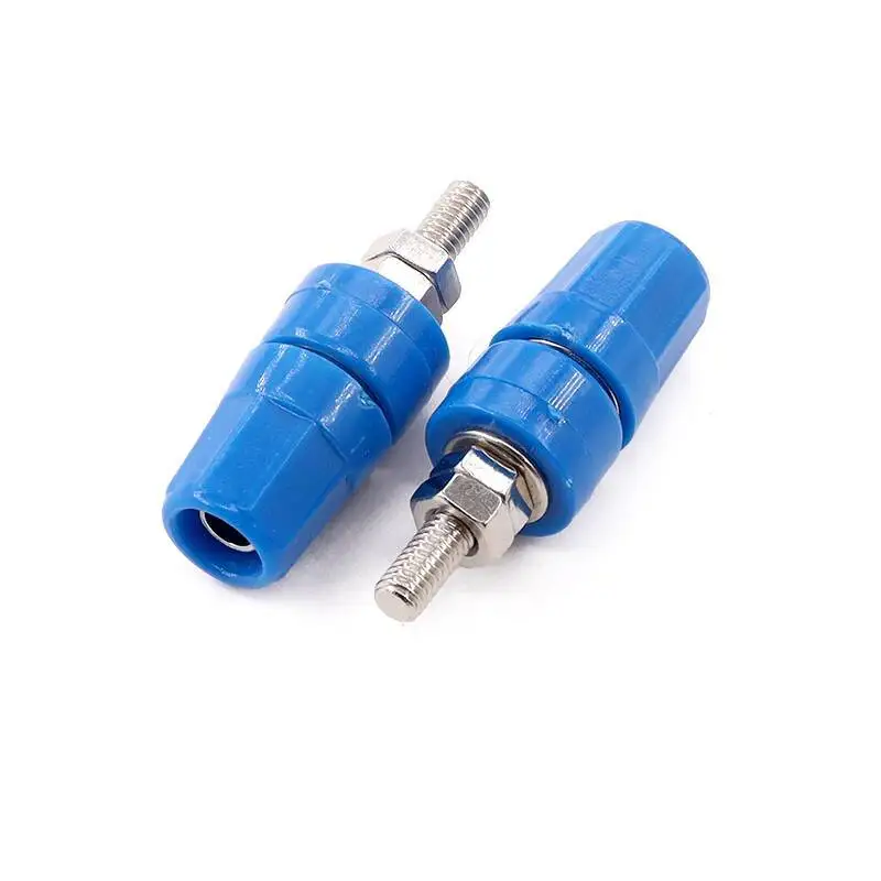 1 Stück M4*36 Reinkupfer-Binderstecker 4mm Bananenbuchse 20A Anschlussklemme Erdung – Detail 5