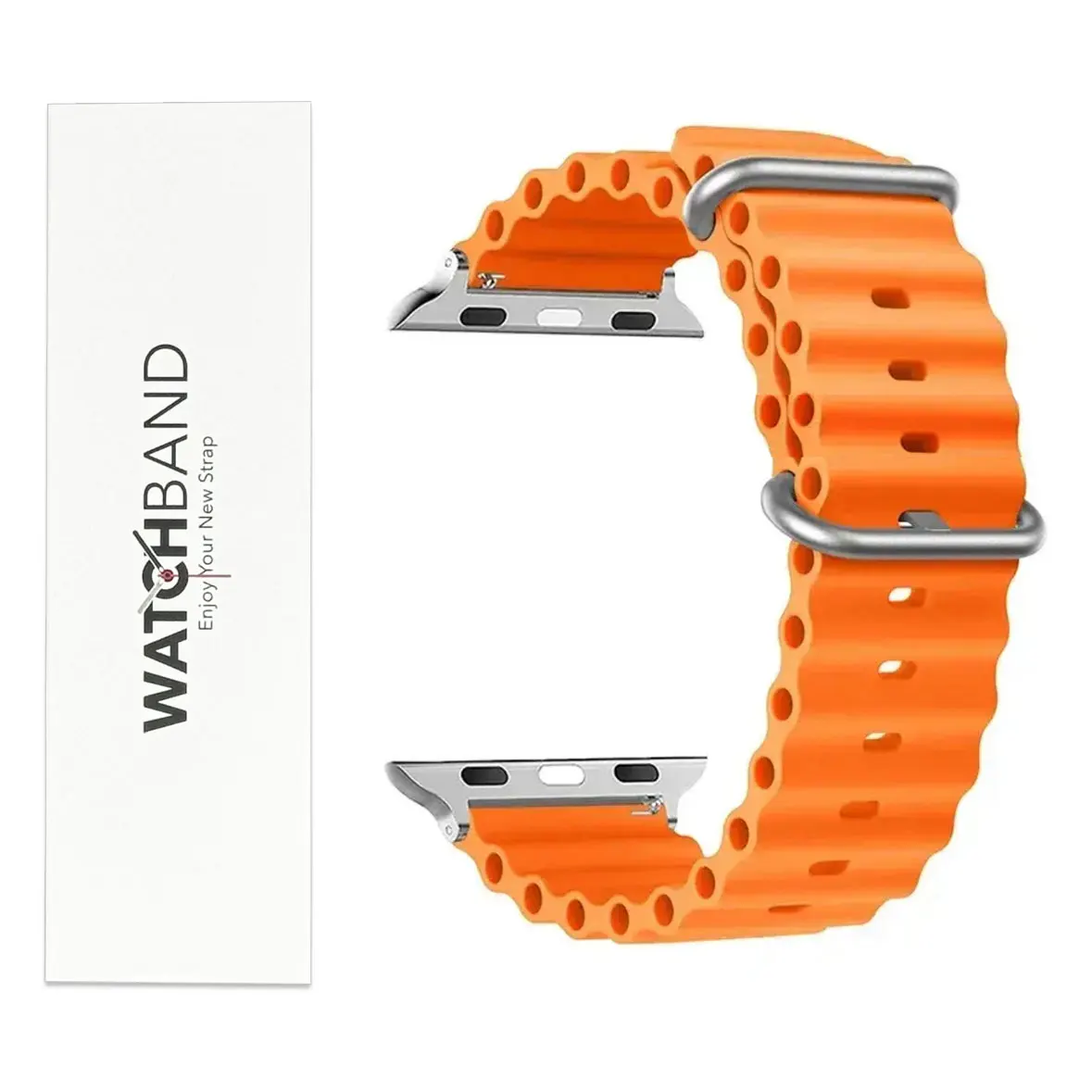 Sport Watch Strap para Apple Watch, Pulseira de Silicone, Banda Ultra 1 2, Série 9, SE, 38mm, 40mm, 41mm, 44mm, 45mm, 49mm, 38 milímetros, 40 milímetros, 41 milímetros, 44 milímetros, 45 milímetros, 49 milímetros