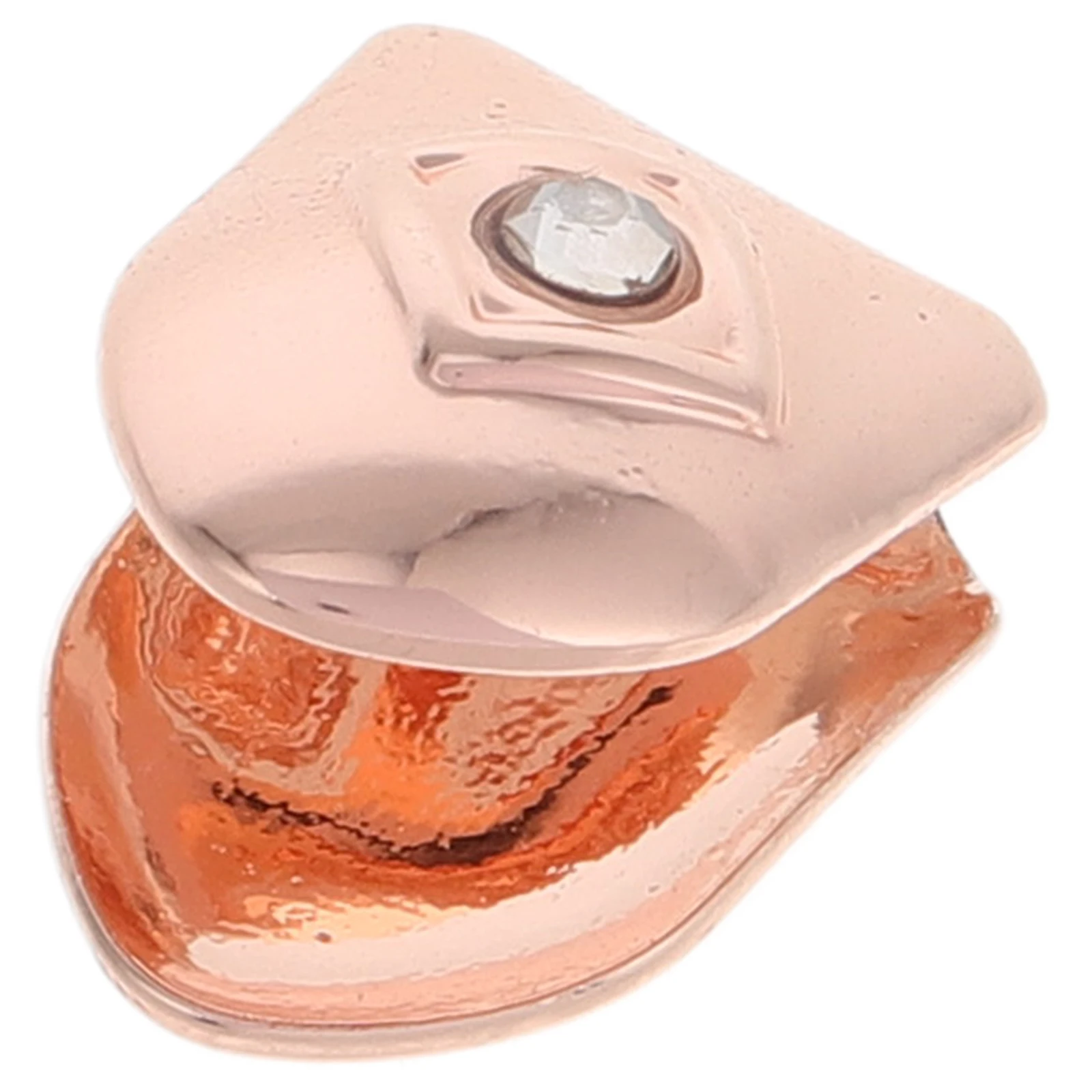 

Single Rhinestone Gold Tooth Cap Women Hip Hop Teeth Decor Copper Jewelry Costume Teeth Grills Rapper Accessories