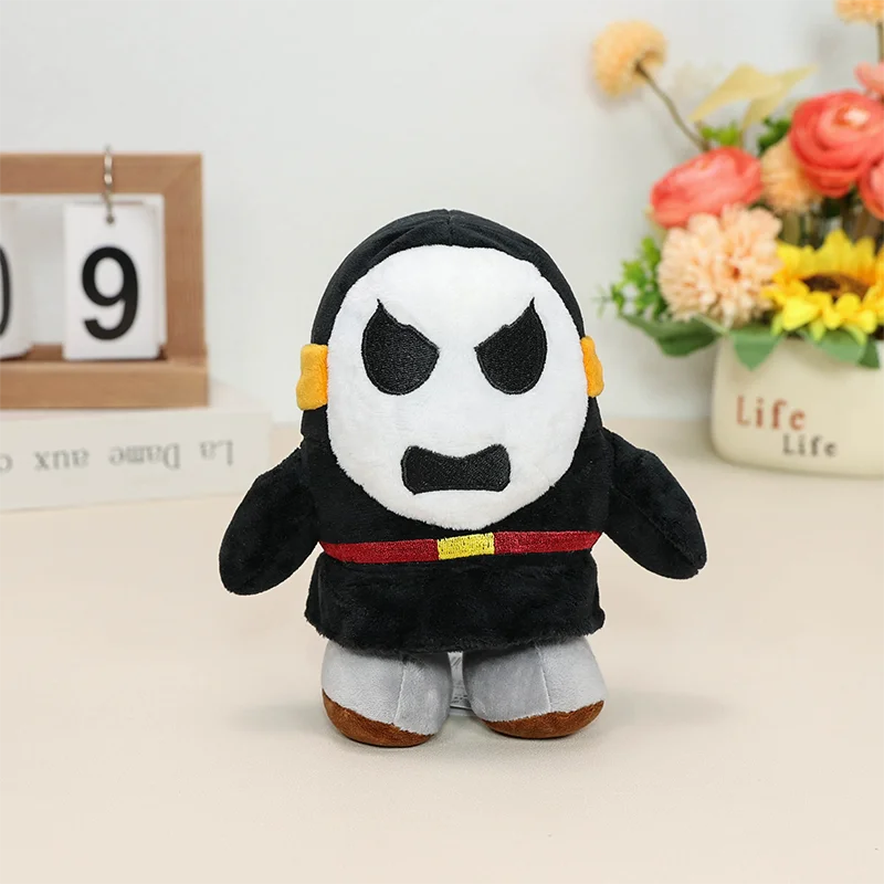 

Super Mario Bros. Wonder 3D World Black Shy Guy Ghost 6" Plush Toy , Nintendo Cartoon Game Doll Odyssey Stuffed Animal Teddy