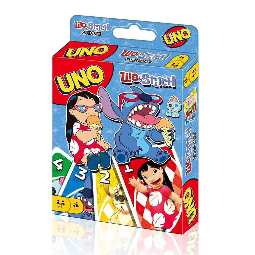 UNO FLIP! Sanrio Board Game Anime Cartoon ONE PIECE Figure Pattern Family Funny Entertainment uno Cards Games Christmas Gifts