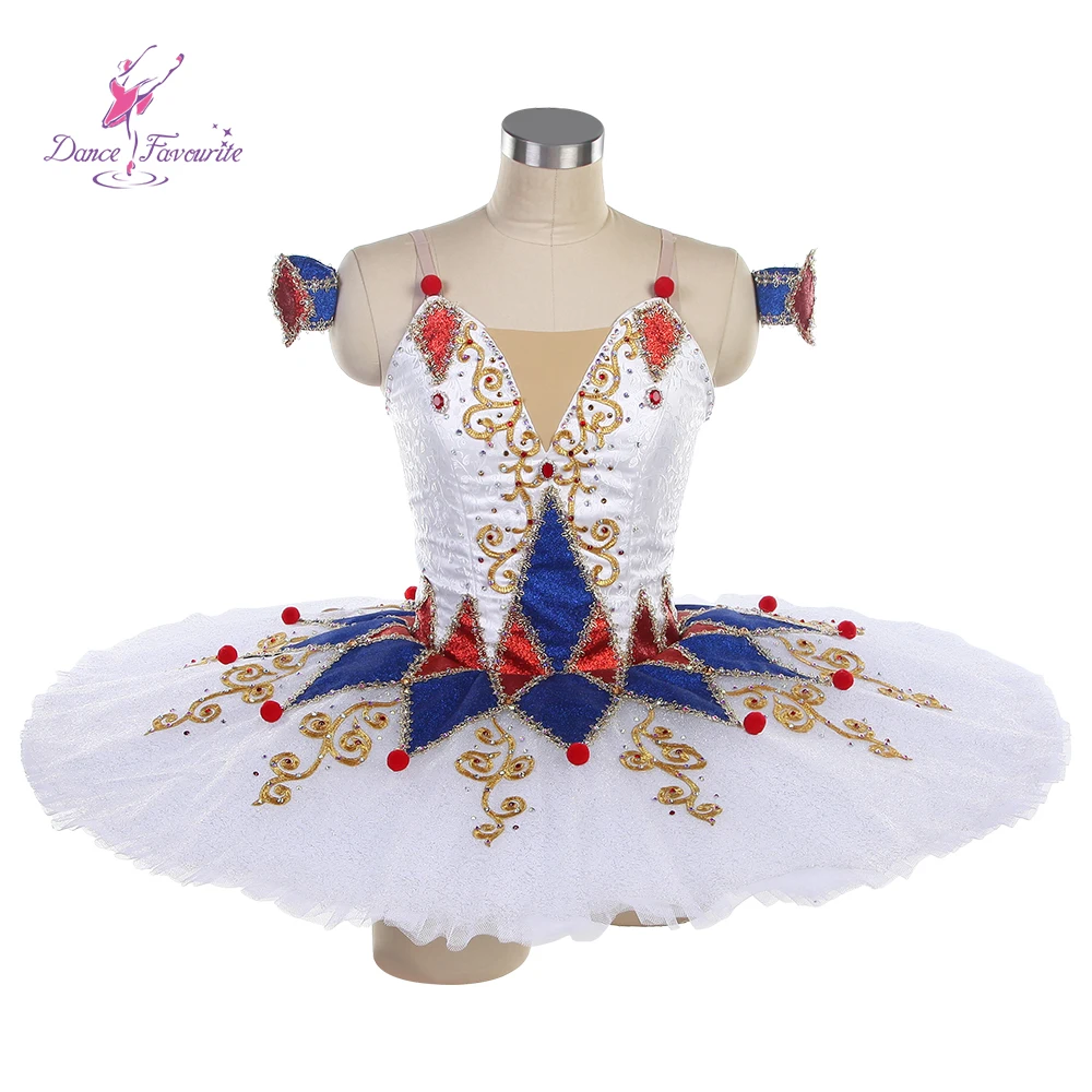 Dance Favourite Ballet Tutus B24030 White Professional Tutu Made -to-Order Ballet Tutus for Variation from Harlequinade