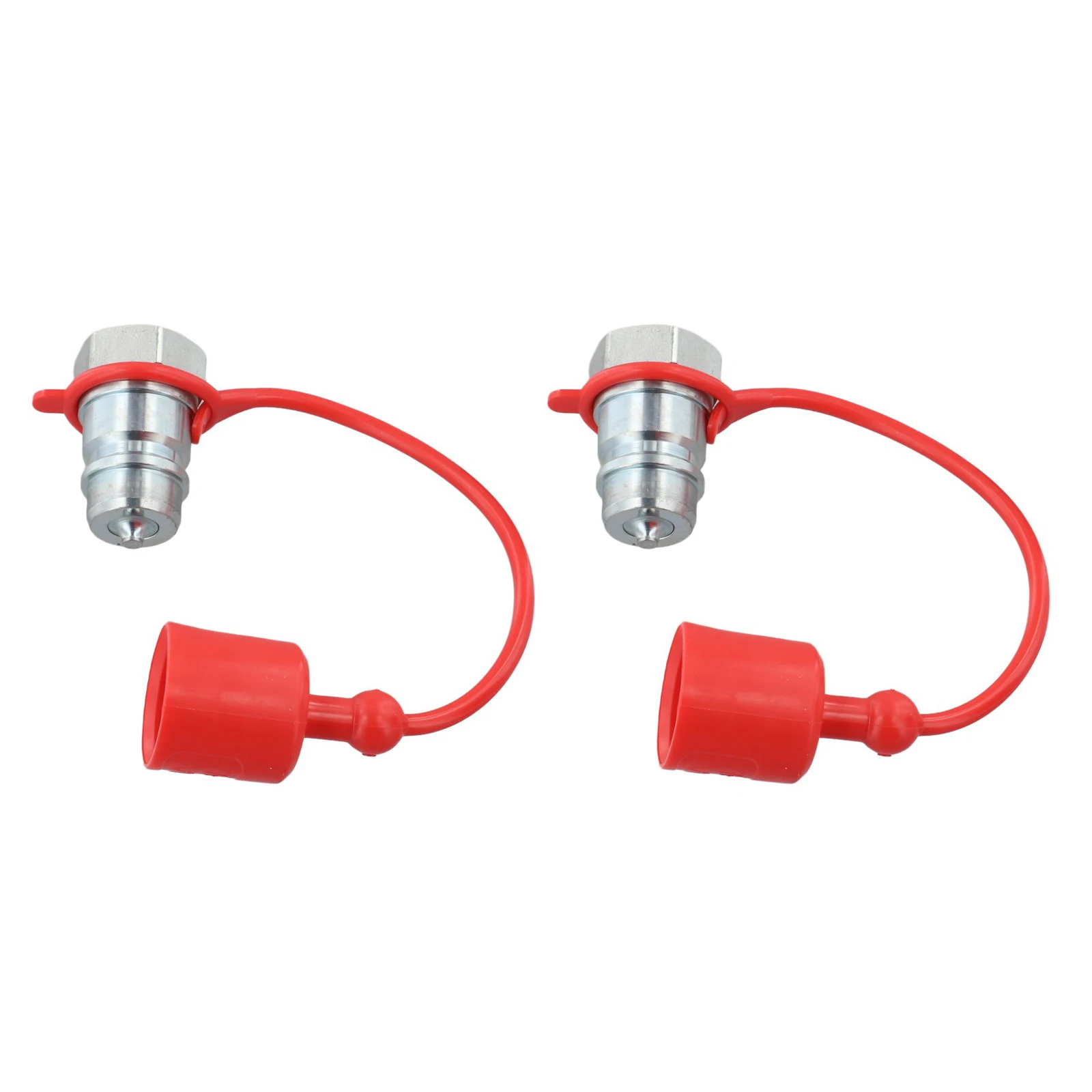 12 14 38 NPT ISO7241A Hydraulic Couplers with Dust Cap for Exceptional Performance in High Pressure Environments