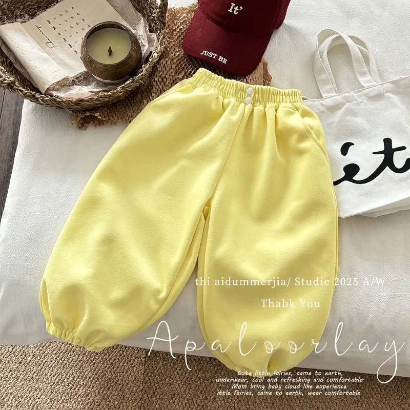RAISE Herbst Kinder Jungen Sporthose Lässige Elastische Taille 1-10 Jahre Kinder Jungen Jogginghose 2026 Kleinkind Baby Jungen Einfache Hose – Detail 3
