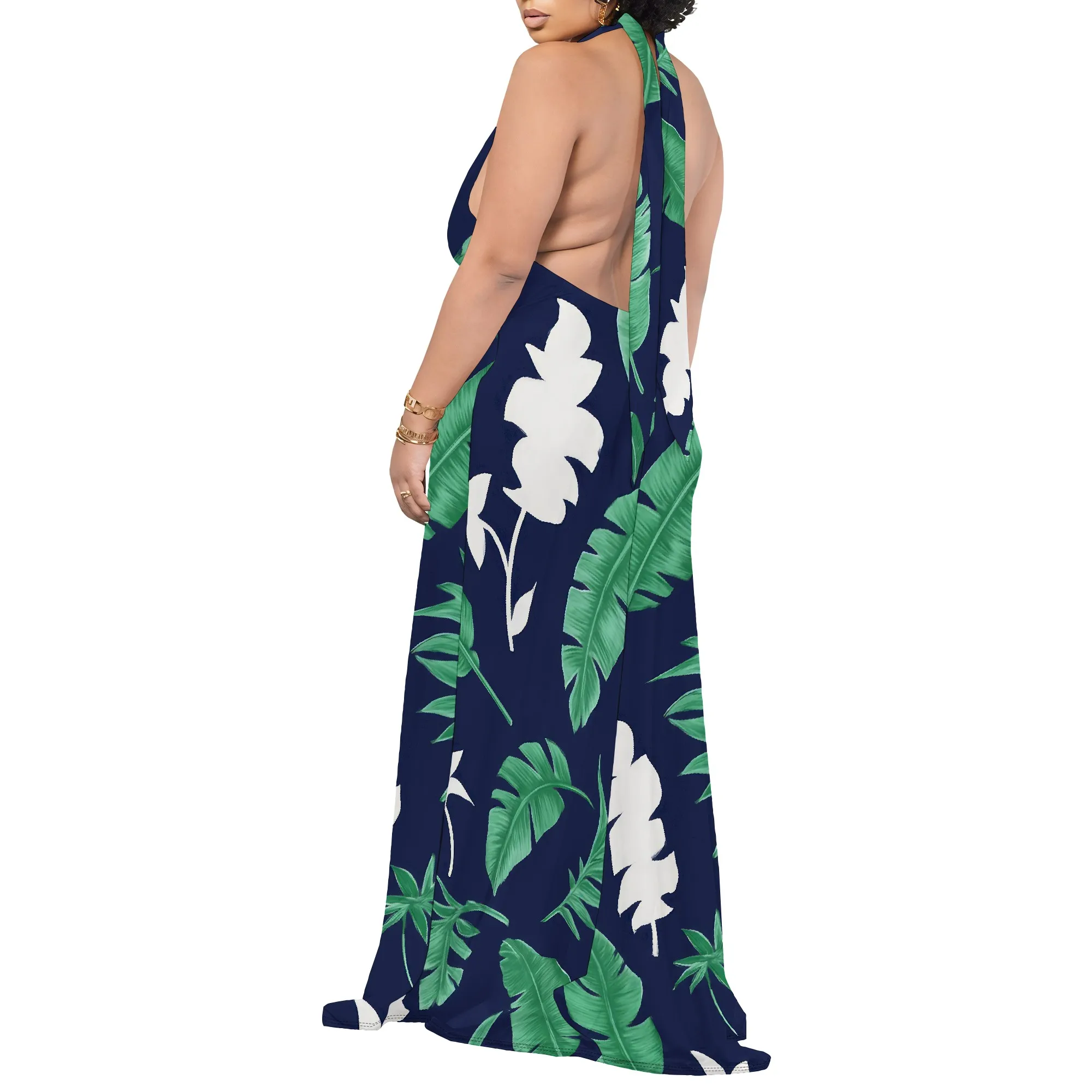 Abito estivo da donna senza maniche con scollo a V, cinturino per spaghetti, tasche, spiaggia, boho, vacanza, casual, primaverile