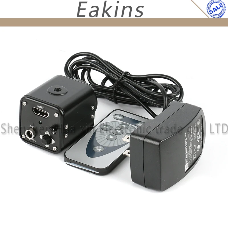 Imagem -05 - Microscópio Industrial para Câmera Full hd Hdmi 14mp 60f s 1080p C-mount Lente para Pcb Smd Smt Bga