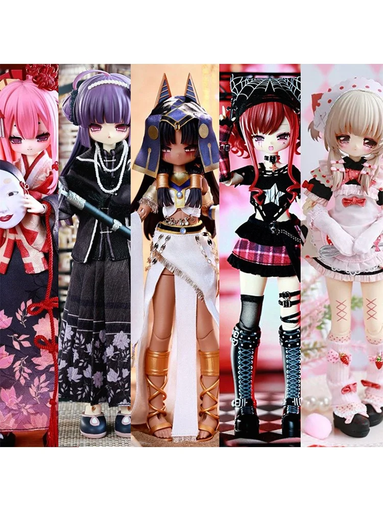 

Коллекционная кукла-фигурка Heart Studio Heart Dark Side Special 6-Point BJD Mobile Doll Blind Box, первая партия, подарок для девочки