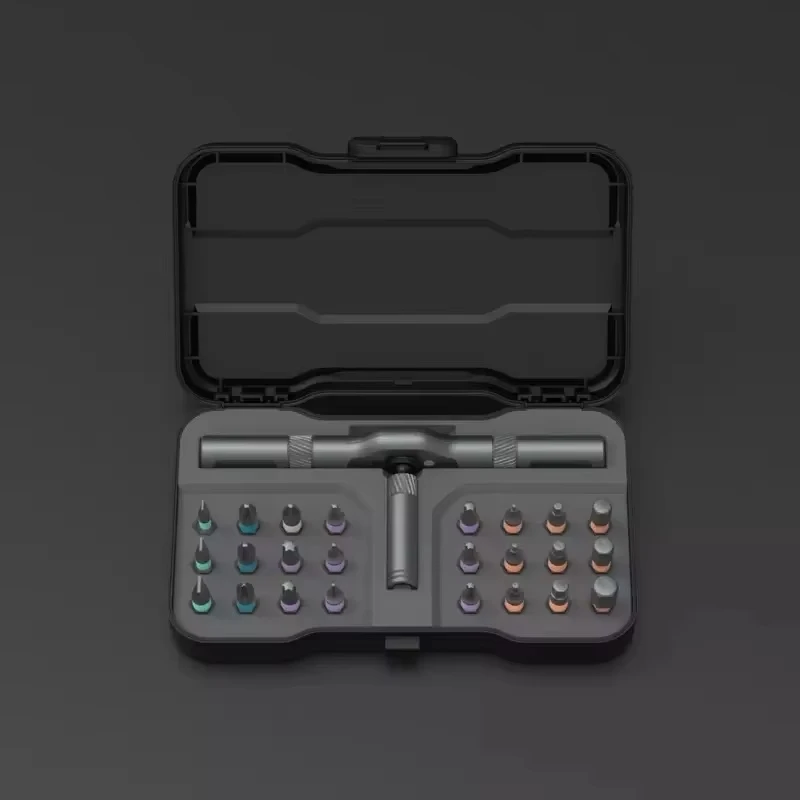 DUKA ATuMan RS1 24 In 1 Ratchet Screwdriver Socket Wrench Set Portable EDC Repair Tool Outdoor Camping DIY Tool Kit