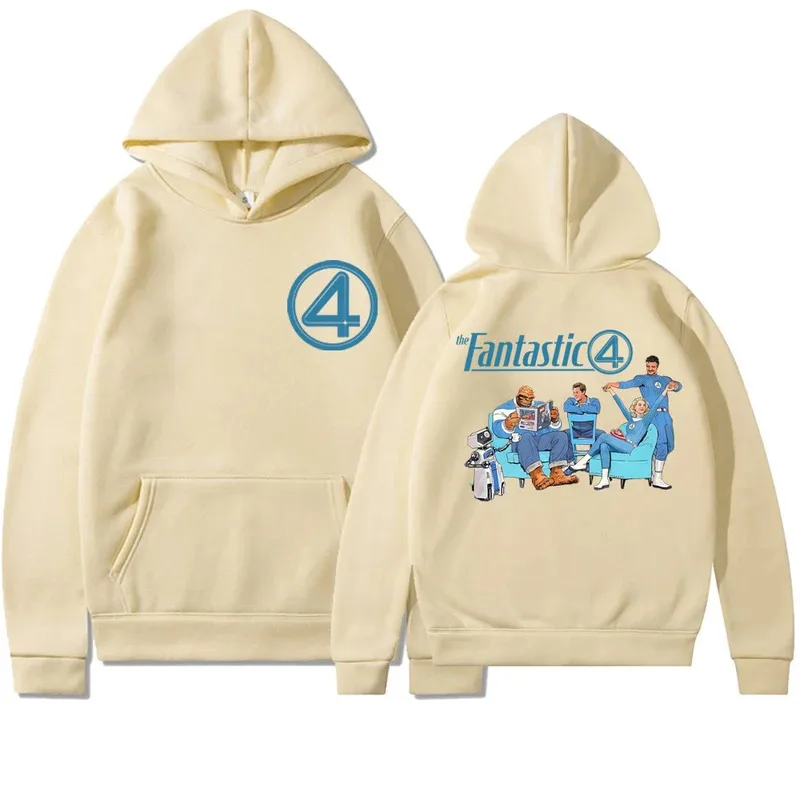 DY20Fantastic 4 الخطوات الأولى شعار هوديي بيدرو باسكال كما ريد ريتشاردز البلوز MCU ميرش خارقة تأثيري هالوين هوديس