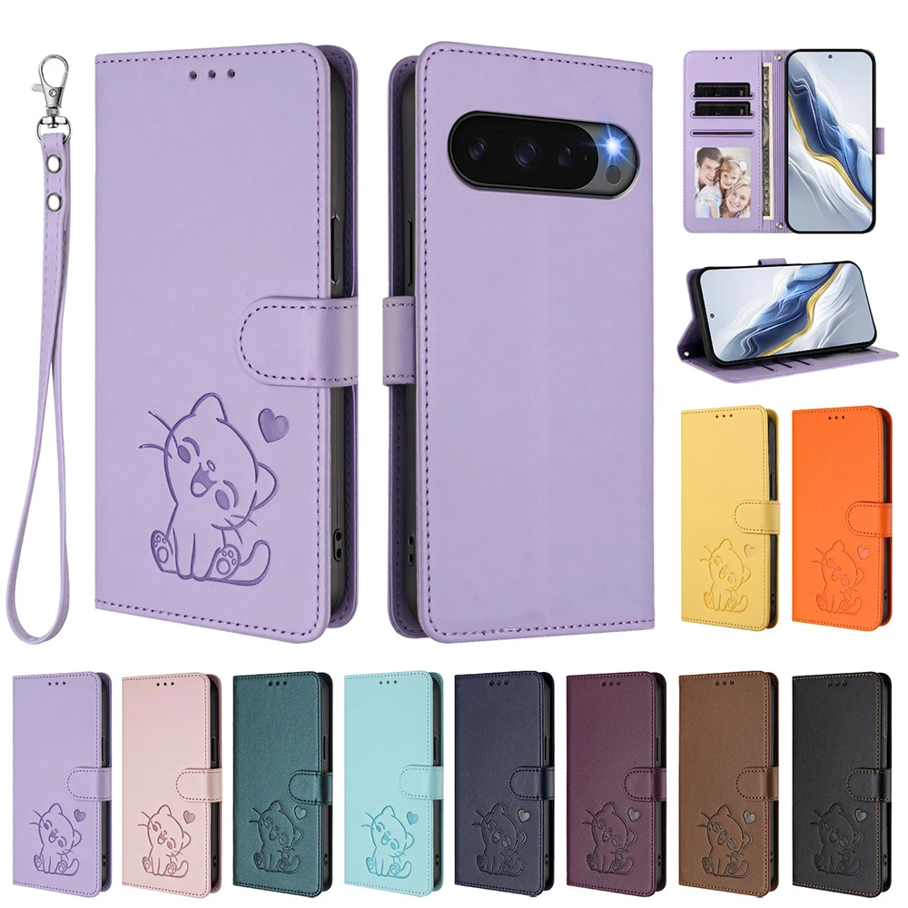 Cute Cat Leather Wa… - image