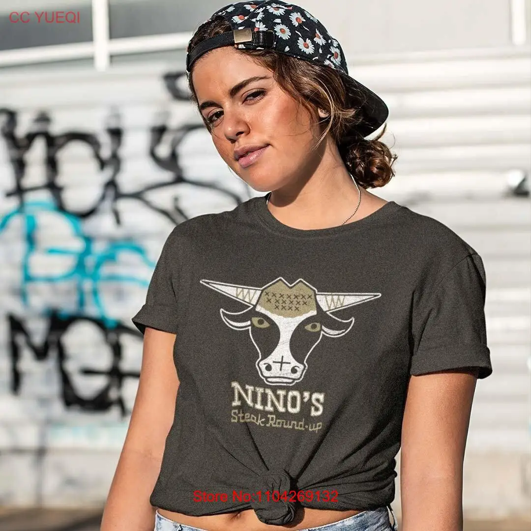 Nino s Steak Round Up Retro T shirt Bygone Brand long or short sleeves