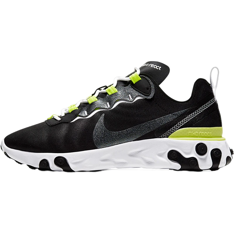 حذاء Nike الأصلي React للرجال والنساء مريح ومقاوم للاهتراء، حذاء رياضي وترفيهي منخفض القطع CN3591-001 #5