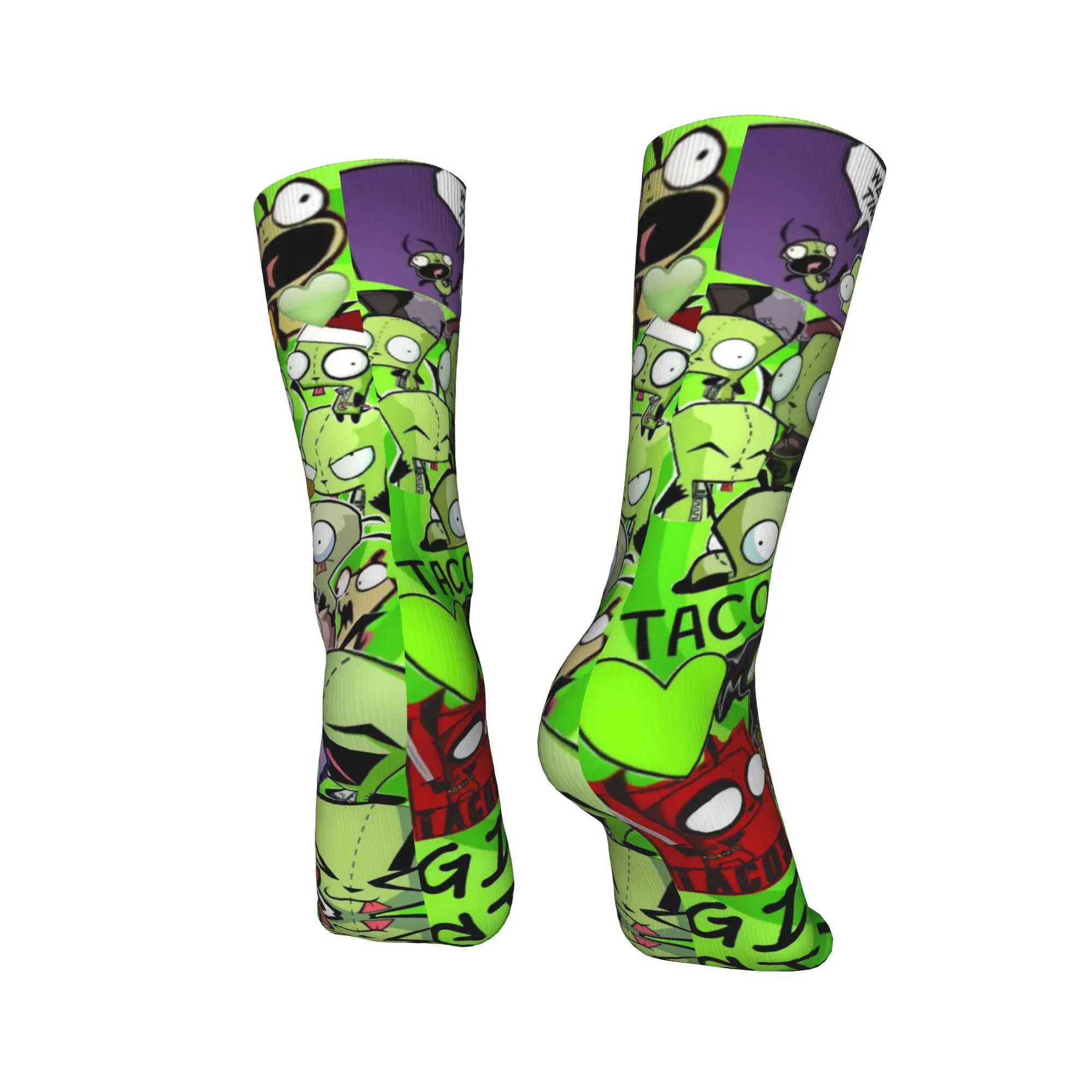 الغزاة Zims الجوارب جوارب Kawaii الربيع عدم الانزلاق زوجين الجوارب عالية الجودة تصميم الجوارب الرياضية في الهواء الطلق