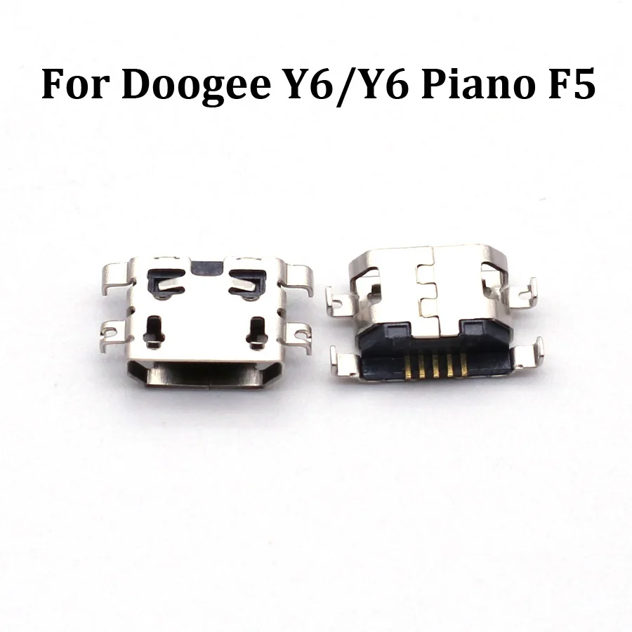 2-10pcs Usb Charger Dharge Charging Doct Port Connector For Doogee X70 X60L X55 F5Mini F5 Mini Y6 Piano Y8 Y8C N10 S50 Plug Jack