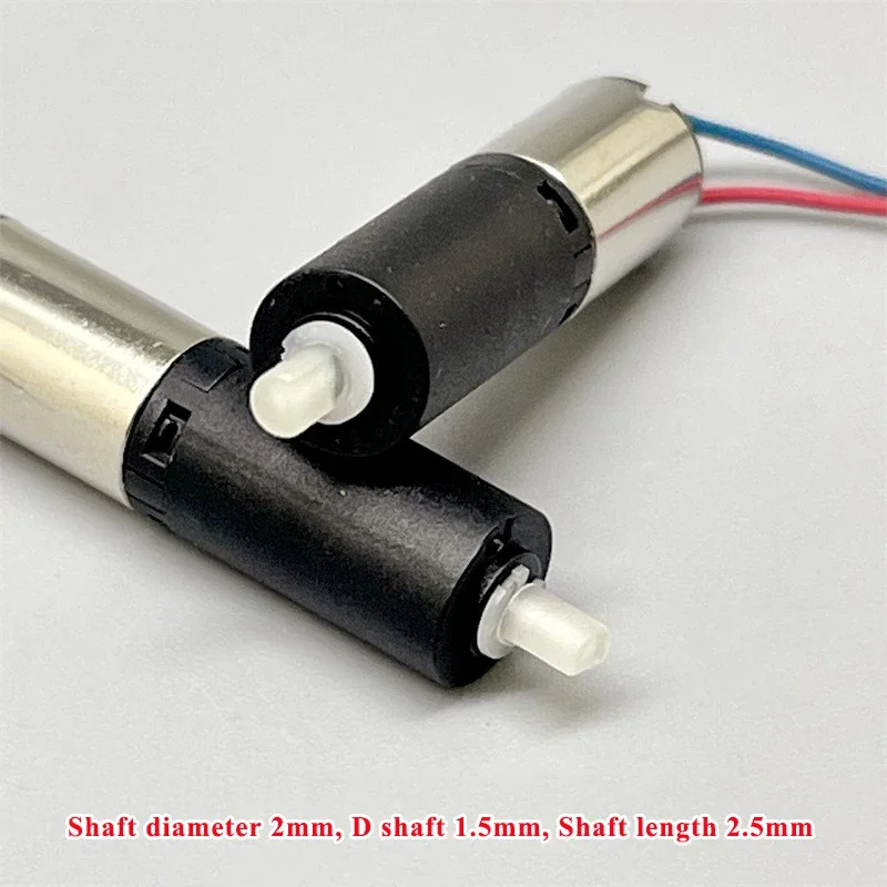 DC 3V 47RPM Mini 6mm Coreless Planetary Gear Reduction Motor Micro Precision Gearbox Reducer Motor DIY Robot Fingerprint Lock
