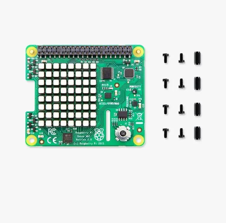 

Официальный Raspberry PI Sense HAT поставляется с направленной платой расширения датчика влажности и температуры