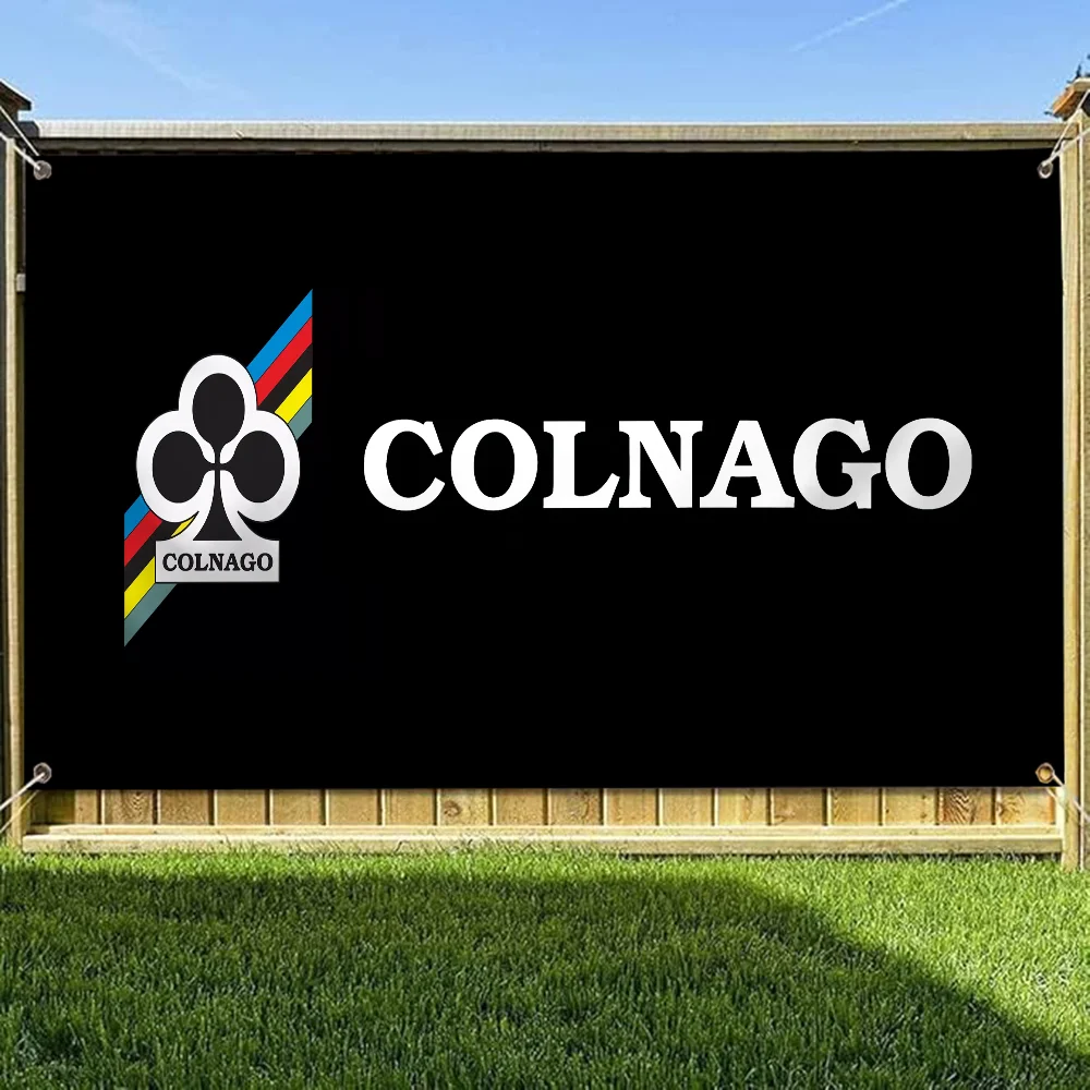 Colnago Funny Flag Outdoor Flags Banners Four Hole Single Sided Flag Decor Room Aesthetic Wall Decoration Decorations Garden Y2k