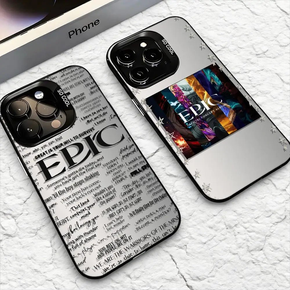 Coque de téléphone e-épic The Musals, étui Anti-chute pour Samsung Galaxy S26 S25 S24 S23 S22 S21 S20 Note20 FE Ultra Edge Plus 4G 5G