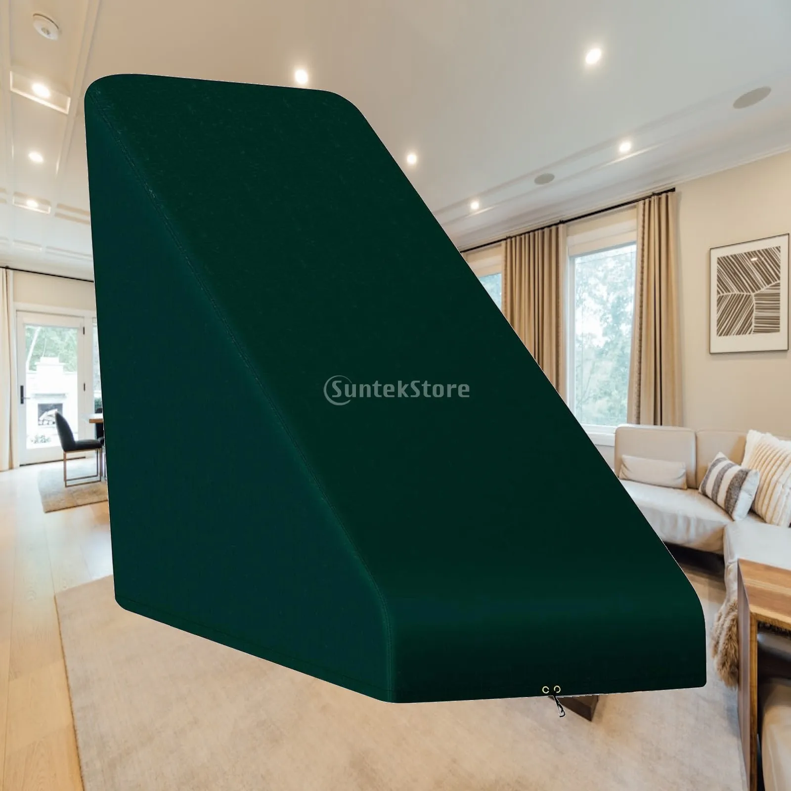 Lawnmower Cover Push Mower Cover Easy to Put on and Off Weatherproof Guard Protector for Garden Yard Outside Lawn Patio