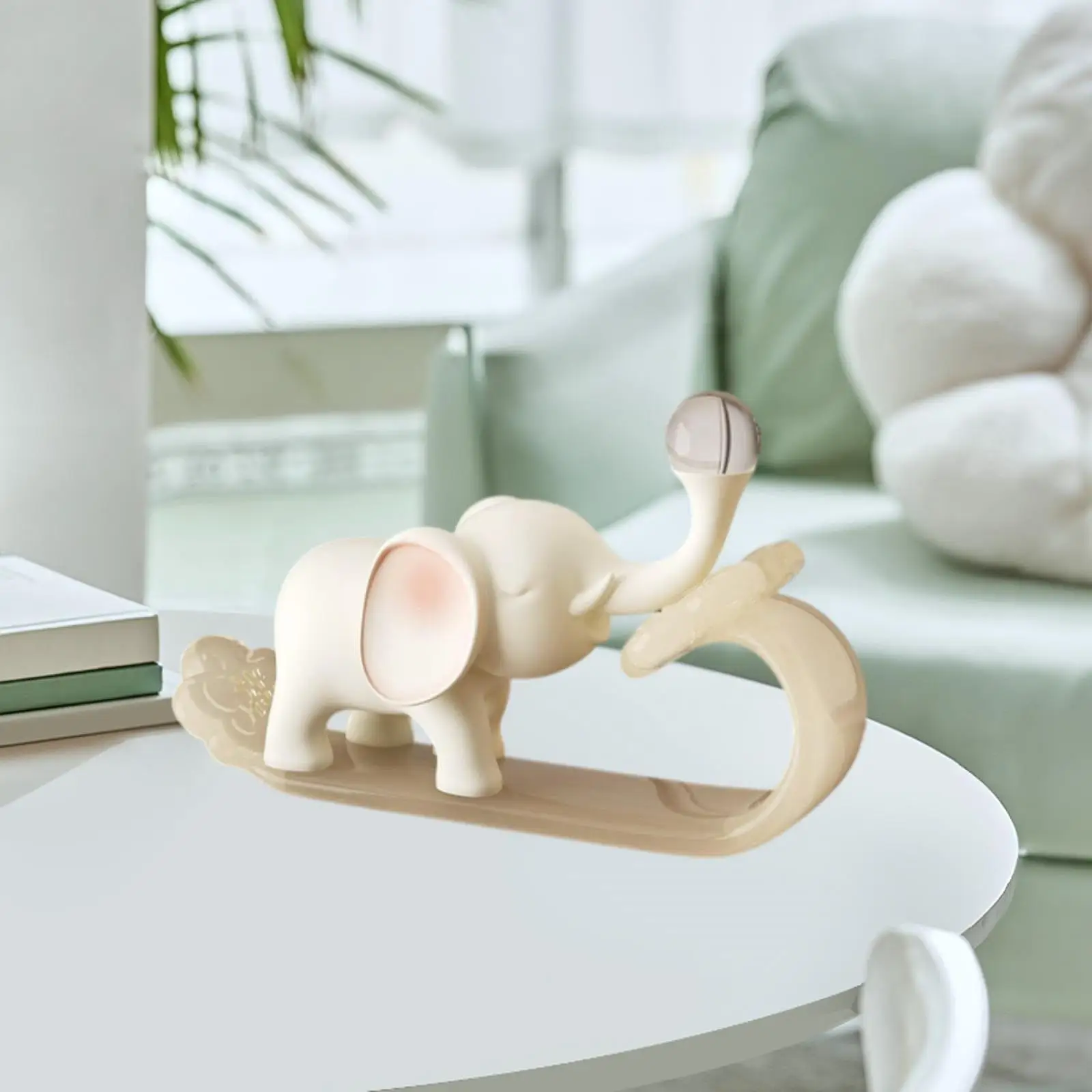 

Elephant Statue Ornament Party Favors Simulation Home Decoration Novelty Desktop
