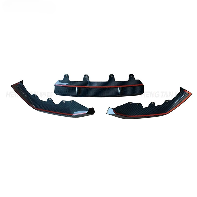 

Suitable for BMW's new 5 Series G30 G38 carbon fiber modified MP three-stage front lip front bumper front shovel