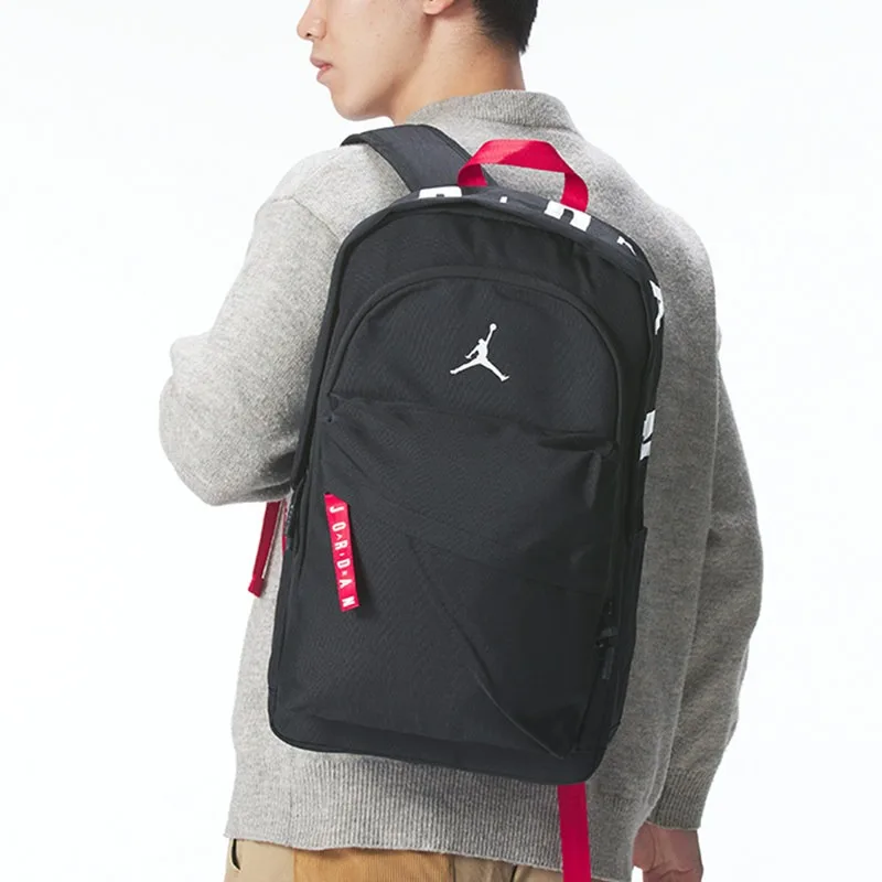 Nike Backpack Men's and Women's Bags Fashion Training Fitness Sports Bag Travel Leisure Bag JD2033001AD-001