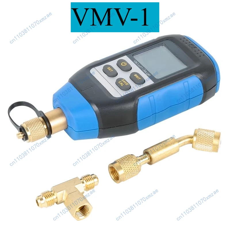VMV-1 Digital Vacuum Gauge Portable High Precision Digital Display Combined Pressure and Vacuum Electronic Vacuum Absolute Gauge
