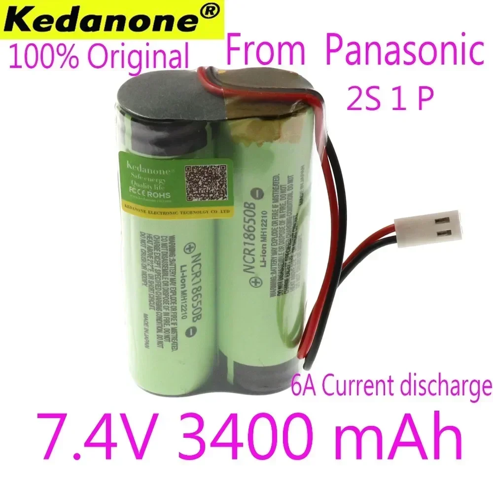 

2021 7.4 V / 8.4 V 100% Original 18650 lithium battery 3400 mA Rechargeable battery pack megaphone speaker protection