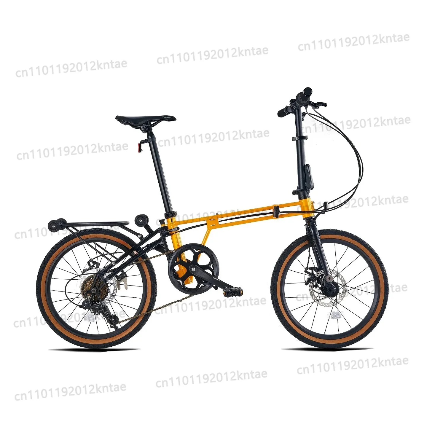 20-Inch new three-fold variable-speed disc brake for adults unisex  ultra-light portable bicycl