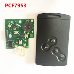 PCF7953 434MHz 4A Hitag AES Smart Keyless Handsfree Card for Renault Clio 4