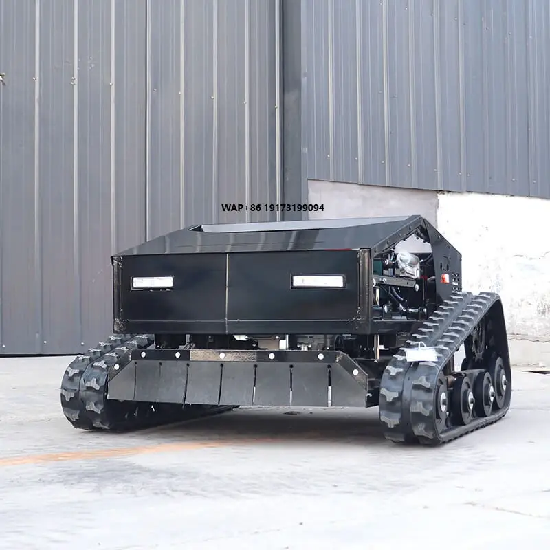 

China Lawn Mower with Engine Remote Control Lawn Mower