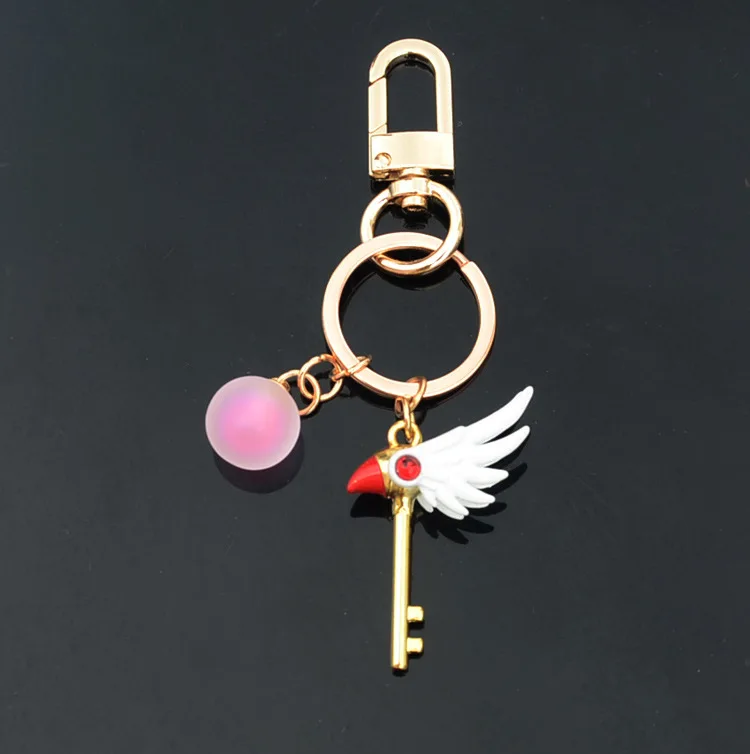 Animation Derivatives Creative Keychain Kaname Madoka Akemi Homura Miki Sayaka Tomoe Cos Magic Wand Backpack Pendant Gifts