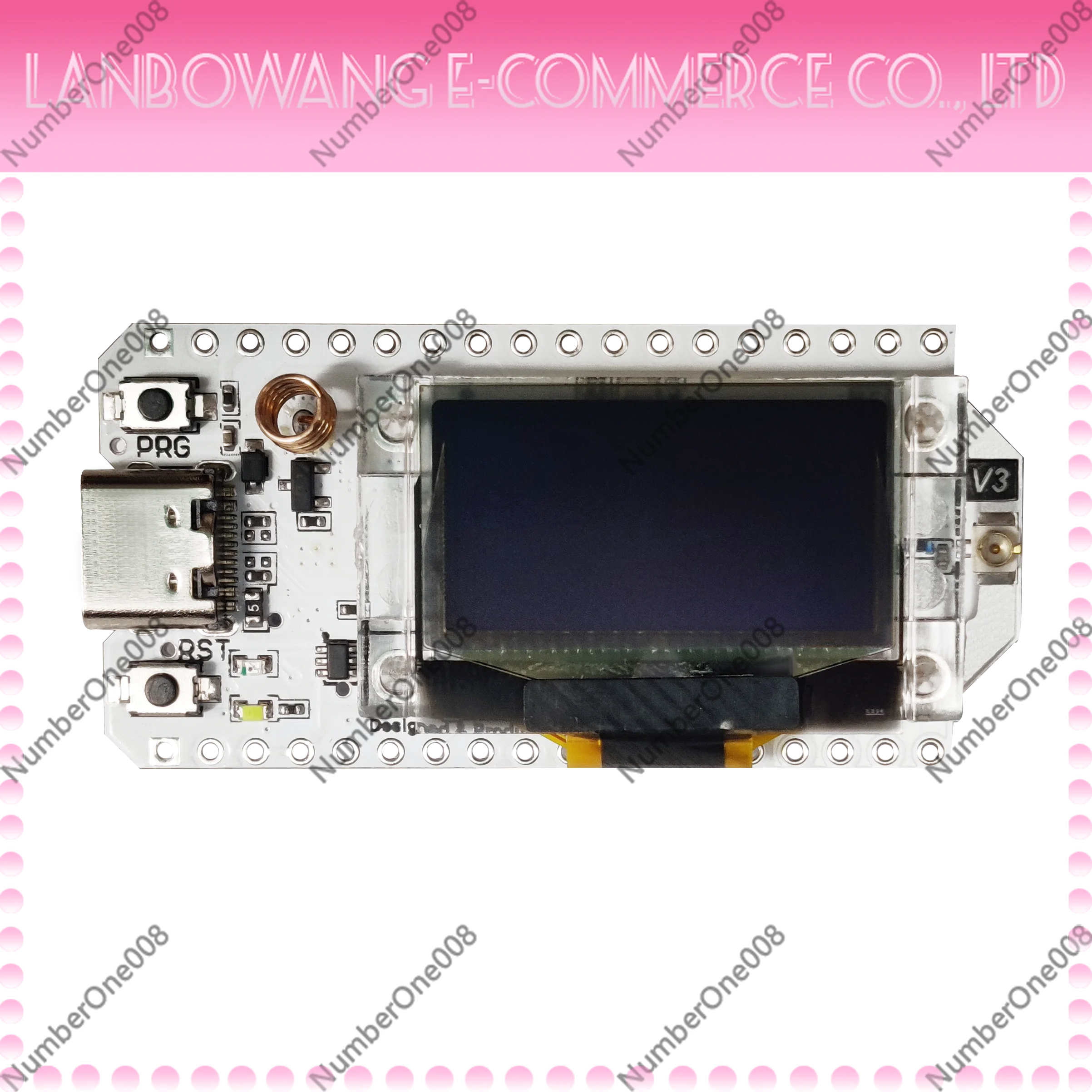 LoRa32 Arduino-Compatible Development Board SX1262 ESP32-S3 OLED WiFi Meshtastic IoT Node