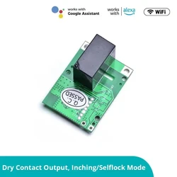 SONOFF RE5V/s cite Tech 5V WiFi CharacterSize DIY Switch, contact sec, sortie, fonctionne avec EWelink, Alexa, Google Assistant, IFTTT