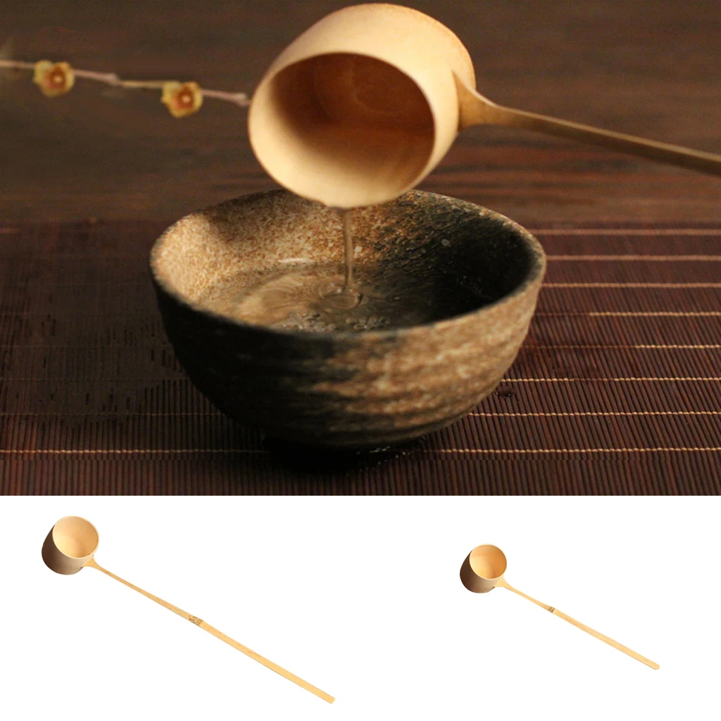Chinese Kungfu Tea Durable Water Dipper Ladle Tea Water Ladle Natural Bamboo VARIOUS Sizes Bamboo Water Ladle Bailer