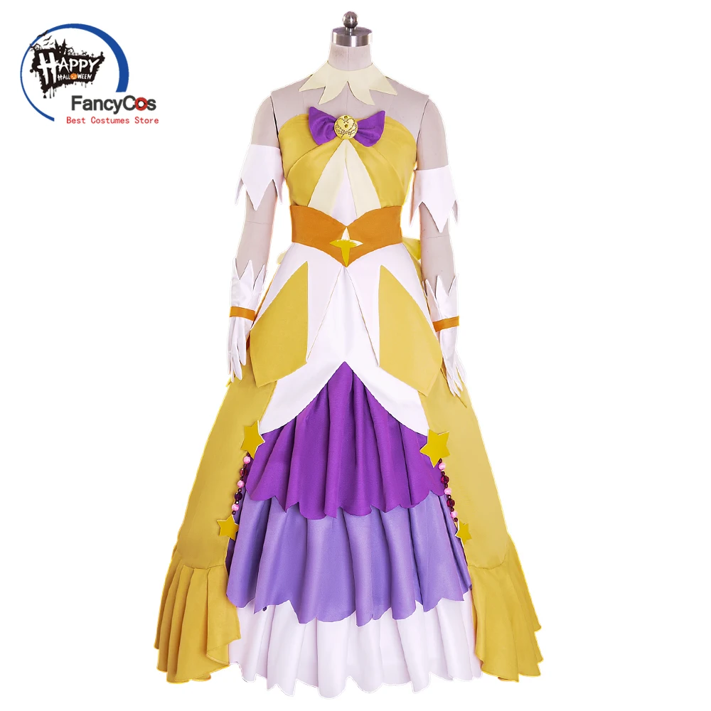 

Anime Go Princess PreCure Cure Twinkle Party Dress Kirara Amanogawa Princess Go Princess Pretty Cure Costume Cosplay Adult Kids