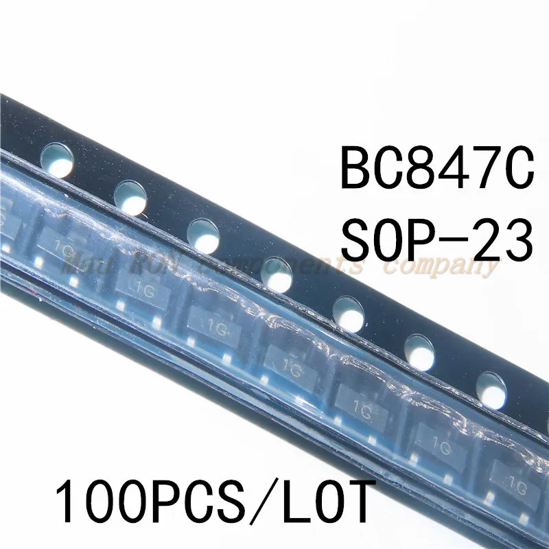 100PCS/LOT BC847C B…