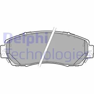 Store code: LP2710 for front brake pad CRV IV 1,6 DTEC 4WD 2012-2 DTEC 4WD- (CR V RE6)