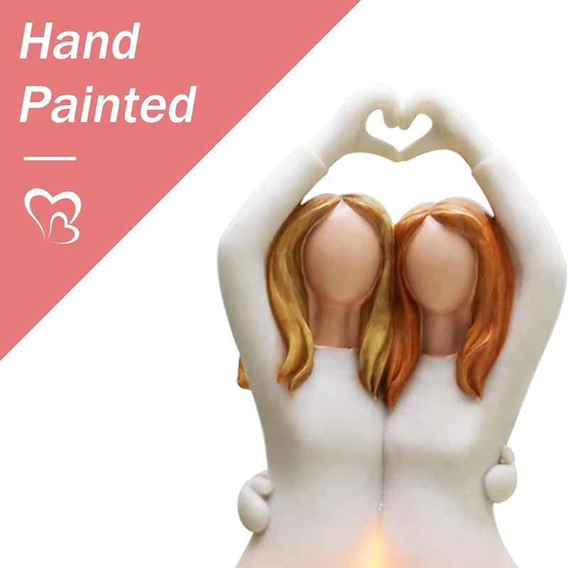 Gifts For Friend, Women- Candle Holder Warm LED Candle, Birthday Warm Gifts For Her, Mom, Best Friend, Female Friendship