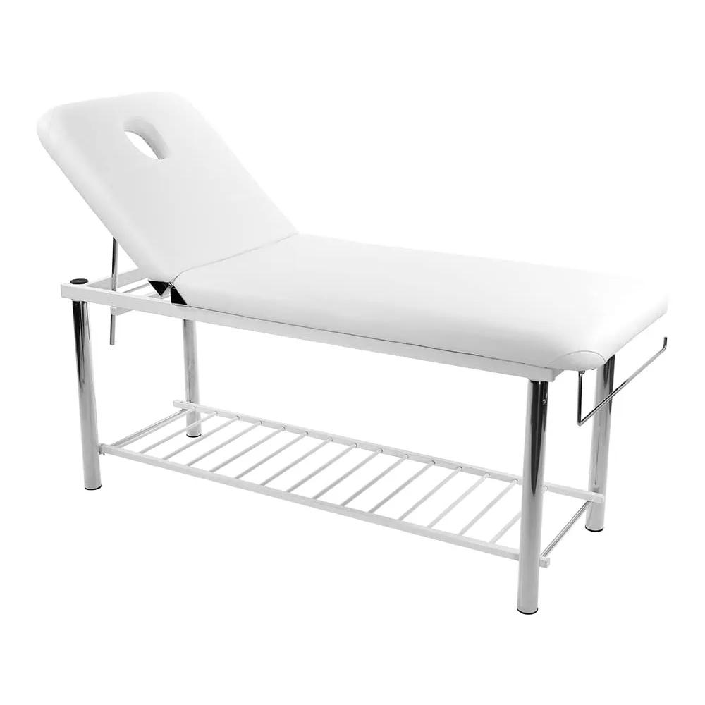 

Metal Frame Edition of Smart Massage/Facial Bed & Table +600lbs White (Heavy Duty)