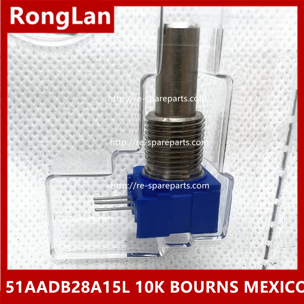 NEW original 51AADB28A15L 10K MEXICO import sealed single linked potentiometer environmental unleaded 3pin--2pcs/lot