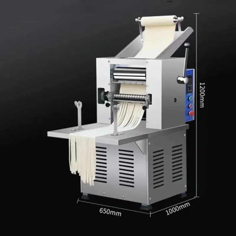 Desktop 220v Electric Noodle Makers Silent High Speed Dough Press Commercial Noodle Machine Large Multifunctional Cutting Kneadi