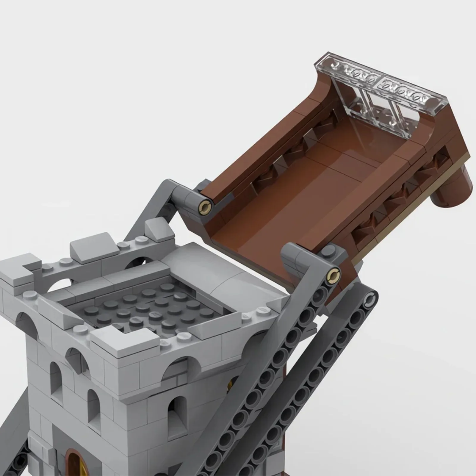 Mechanische Würfel-Roller-Baustein-Spielzeug-Set, Rollenturm-Modell-Steine-Set, Weihnachtsgeschenke für Jungen und Mädchen (473 Stück)