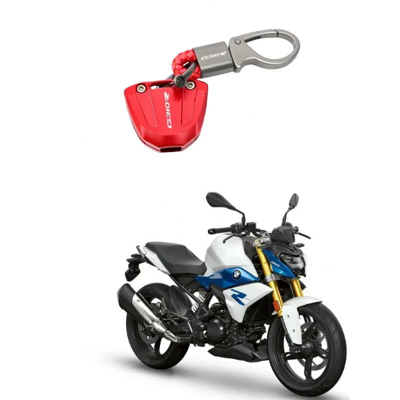 

New For BMW G310R G 310 R 2017-2024 2023 2022 G310R High quality Motorcycle CNC Key Cover Case Shell Protection keychain keyring