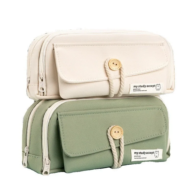 ソフト鉛筆ケースホルダー 1 つのペン Pu レザー筆箱筆記具文具収納袋オフィス学用品ギフト